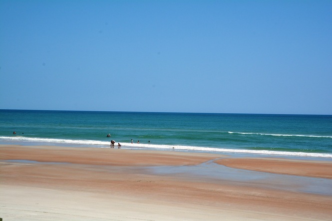 Enjoying the Beach !