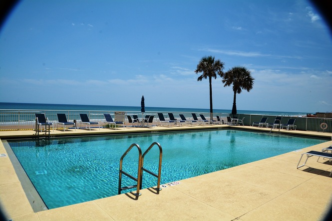 Relax at the Oceanside Pool !