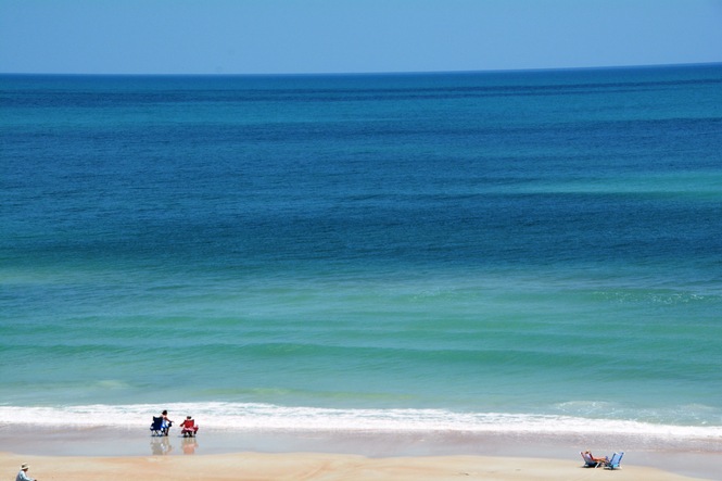 Relaxing by the Ocean !